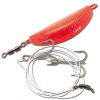 Снастка на палтуса Kinetic Halibut 350гр (Orange Glitter)